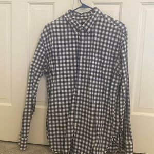 J. Crew Flex Washed Long Sleeve Button Shirt Adult Size XL